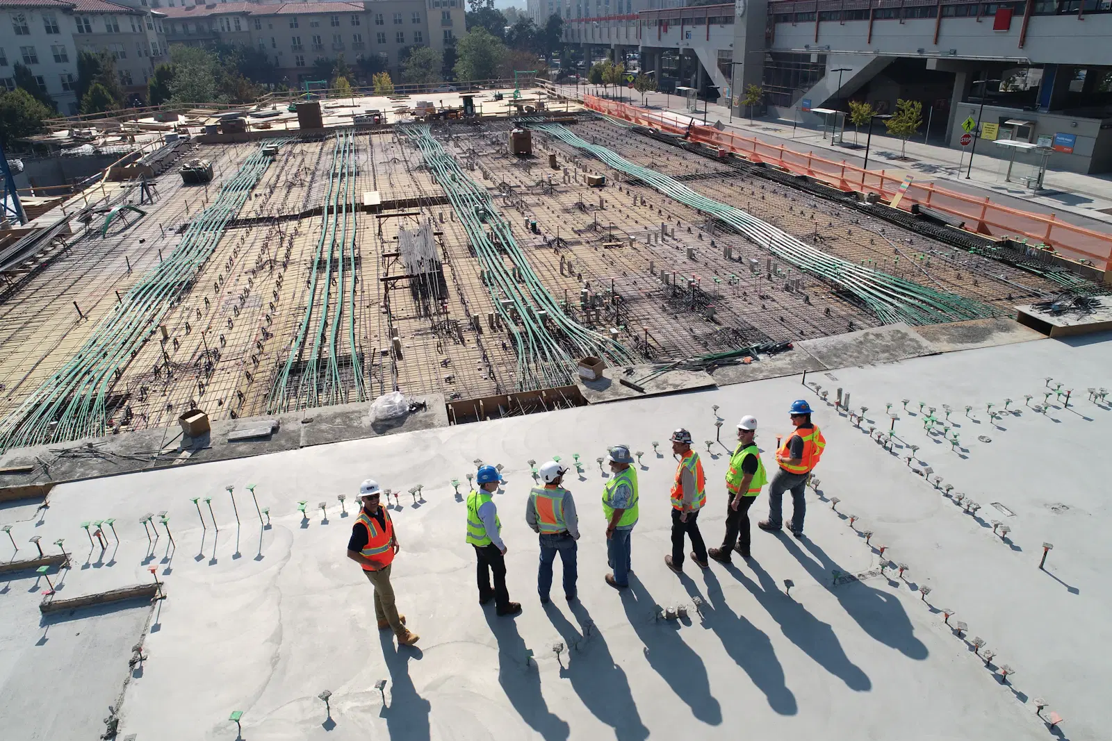 Construction project coordination dashboard