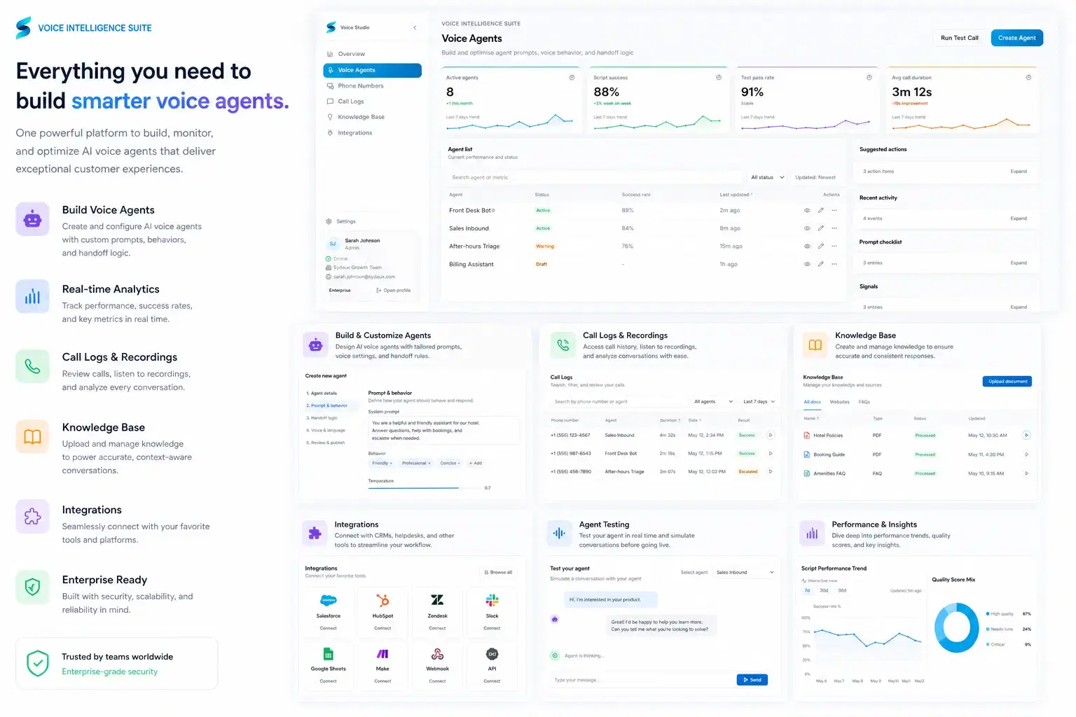 AI Voice and call interaction service preview