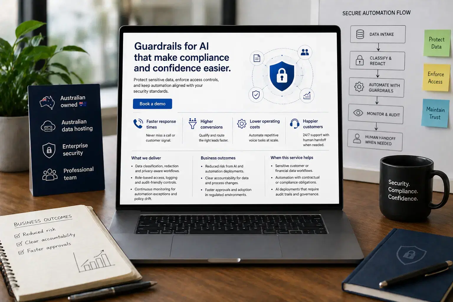 Guardrails and security service product overview